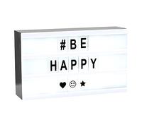 MiniSun Novelty LED Battery Operated Cinematic Message Board Light Up Box