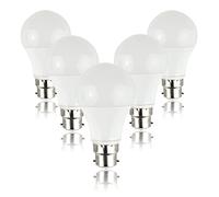 MiniSun | Pack of 5 High Power 6w LED BC B22 SMD GLS Energy Saving Long Life Bulbs [6500K Cool White] | Bulbs & Home Improvements Essential