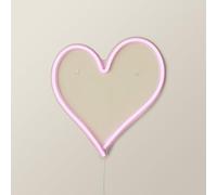 MiniSun | Pink Heart Neon LED Light Sign | Light Signs, Home Décor & Improvement Essential