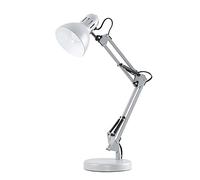 MiniSun | Retro Style Adjustable Grey Metal Table Lamp | Table Lamps, Home Décor & Improvement Essential | Includes 4W LED Bulb [3000K Warm White]