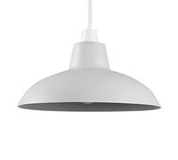 MiniSun | Retro Style Grey Metal Ceiling Light Shade | Pendant Lights, Home Décor & Improvement Essential | 288mm Shade Width