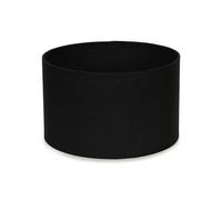 MiniSun | Small Modern Black Fabric Drum Light Shade | Lamp Shades, Home Décor & Improvement Essential | 25cm Shade Width