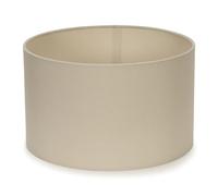 MiniSun | Small Modern Natural Fabric Drum Light Shade | Lamp Shades, Home Décor & Improvement Essential | 250cm Shade Width