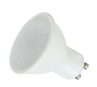 MiniSun | Thermal Plastic 5w High Power Long Life 50w Replacement Energy Saving LED GU10 Frosted Lens Bulb [3000K Warm White] | Bulbs & Home Improvements Essential