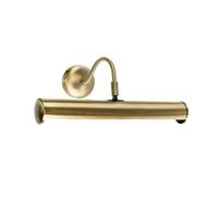 MiniSun | Traditional Style Adjustable Twin Picture Wall Light in an Antique Brassed Effect Finish Complete with 3w LED Pygmy Bulbs 3000K | Wall Lights, Home Décor & Improvement Essential
