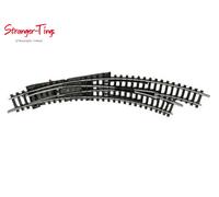Minitrix Right Hand Curved Turnout Radius 1/2 42 Degree 1:160 Scale, N Gauge
