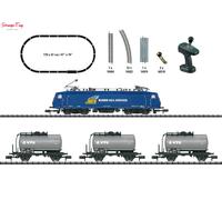 Trix 11158 WRS BR120 Electric Freight Starter Set VI (DCC-Fitted) N Gauge