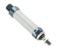 Minitype Air Cylinder 25mm Bore 50mm Stroke Single Rod Mini Pneumatic Air Cylinder Double Acting (25x50mm)