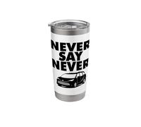 Minivan Never SAY Never Stainless Steel Insulated Tumbler