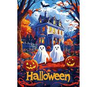 MINIWAN 1000 Piece Puzzles for Adults, Halloween Little Devil for Adults, Hard Challenge Art Jigsaw Puzzles, for Gifts Birthday Party Games Family, 27.5 * 19.7 inch Dust Free Puzzle