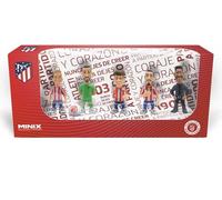 MINIX - Atletico de Madrid - Pack of 5 - PVC Figures 7 cm - (Simeone, Oblak, Koke, Griezmann, Llorente)