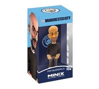 MINIX Bandai Manchester City Manager Pep Guardiola Model | Collectable Pep Guardiola Manager Figure | Bandai Football Toys Range | Collect Your Favourite Football Figures And Teams