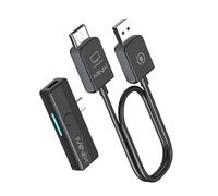 MINIX C1 Plus Wireless HDMI Transmitter and Receiver, Portable HDMI Wireless Extender with 2.4G/5GHz Connection, Plug & Play for iPhone15+/Laptop/PC/TV/Box/Projector,164FT/50M