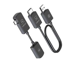 MINIX C1 USB-C HDMI Wireless Extender,1080P 60Hz, Plug and Play for Laptops, PC, Smartphones, Game Consoles, Streaming, Screen Mirroring, Android, Range up to 50m/164ft, Driver Free
