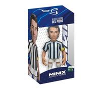 MINIX COLLECTIBLE FIGURINES Alessandro Del Piero Juventus Official Licensed 12cm Football Stars Model - Detailed Juventus Player Figure - Soccer Gift for Fans & Collectors