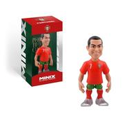 MINIX Cristiano Ronaldo Portugal 12cm Figure - Collectible Ronaldo Figure Sports Football Icon Range for Fans
