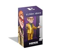MINIX Elton John Gold Suit Model - Collectible Action 12cm Figure Music Icon Range for Fans
