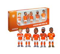 MINIX - Football Stars - World Cup - Pack - Netherlands - 5 Figures - Collectible Figure 7 cm (Van Dijk, Depay, De Jong, Gakpo, Dumfries)