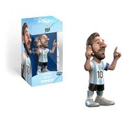 MINIX Lionel Messi Argentina 12cm Figure - Collectible Messi Figure Sports Football Icon Range for Fans