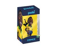 MINIX Pele Brazil 1st Kit 12cm Figure - Collectible Pele Figure Sports Football Icon Range for Fans