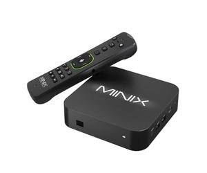 MINIX U8K-Ultra 8K UHD Android TV Box Amlogic S928X-K 128GB eMMC ROM 8GB LPDDR4X RAM WiFi6 1000M BT5.2 USB3.0 Support AV1 VP9 H.265 8K 60fps HDR Box with MINIX A3 Pro Wireless Six-Axis Gyroscope