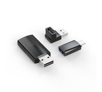 MINIX Wireless CarPlay Adapter Compatible with Apple iOS 10+ Slim Edition Stable Connection for Convert Factory Wired to Wireless CarPlay Dongle Cars for iPhone No Latency from iOS 10+ to USB C