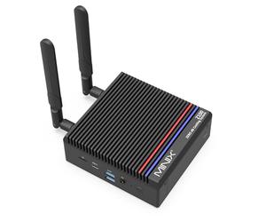 MINIX Z100-0dB Fanless Mini PC, Intel 12th Gen N100, 16GB DDR4, 512GB M.2 PCIe 3.0 x 4 NVMe SSD Windows 11 Pro Desktop Computer, 4K Dual Display/2.5G LAN/USB3.2/USB-C/WiFi 6/BT5.2/Vesa Mount