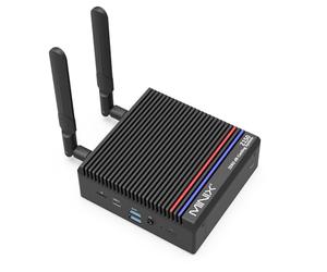 MINIX Z150-0dB Fanless Mini PC, Intel N150, 16GB DDR4, 512GB M.2 PCIe Gen3 x 4 NVMe SSD Mini Desktop Computer, 4K Dual Display/2.5G LAN/USB3.2/USB-C/Vesa Mount/Auto Power On for Offfice Business