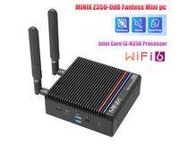 MINIX Z350-0dB Fanless Mini PC Intel Core i3-N350 16GB 512GB SSD Win 11 WiFi6 4k