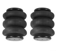 MINJKL Air Suspension Springs Bag Universal Air Spring Triple Bellow Triple Convoluted Bags Air Suspension Spring Bag Air Ride Bellow 2x 2600LBS