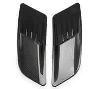 MINJKL Car Bonnet Vents Cover Car Hood Vents Front Air Intake Scoop Bonnet Panel Trim Compatible With For Mustang 2015-2022(Carbon)
