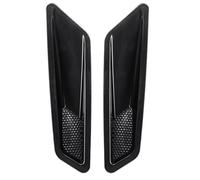 MINJKL Car Bonnet Vents Cover Vehi ront Engine Exterior Bonnet Air Vents Hood 2pcs Compatible With Benz For W205 W207 W212 W213 For AMG(Black)