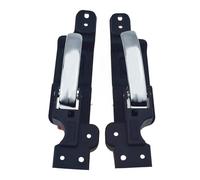 MINJKL Door handrail Decoration Chrome Interior Door Handle Compatible with Dodge for Challenger 2008 2009 2010 2011 2012 2013 2014 Left Right Front 1MV571DVAA(2PCS a kit)