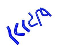 MINJKL Engine Radiator Hoses Compatible With Suzuki For Jimny 1.3L M13A 2000 2001 2002 2003 2004 2005 2006 2007 2008 2009 2010 2011 Silicone Radiator Heater Hose Pipe Tube Kit(Blue)