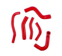 MINJKL Engine Radiator Hoses Compatible With Toyota MR2 MK2 For Rev1-5 1989-2000 3SGE 3SGTE Engines RHD Silicone Front Trunk Heater Brake Booster Hose Tube Pipe Radiator Hoses(Red)