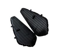 MINJKL Fog Light Grille Cover Compatible With Peugeot 3008 3008 GT 2020 2021 2022 2023 2024 Car Front Bumper Fog Light Grille Cover Trim Kit 1675867980 YL017824XT