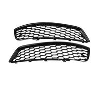 MINJKL Fog Light Grilles Compatible With A3 For 8P 2009 2010 2011 2012 2013 2pcs Front Fog Lamp Grille Glossy Black Car Front Fog Light Grille Grill Cover 8P0807682(2pcs C)