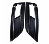 MINJKL Fog Light Grilles Compatible With A4L For B9 A4 2012 2013 2014 2015 Car Front Grills Bumper Fog Lights Cover Lamp Frame Trim Fog Lamp Grill