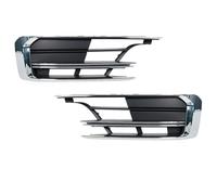 MINJKL Fog Light Grilles Compatible With A8L For A8 D5 2018 2019 2020 2021 Car Front Bumper Fog Lamp Grille Fog Light Trimming Bezel Cover 4NO807679A3FZ(A left and right)