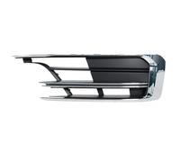 MINJKL Fog Light Grilles Compatible With A8L For A8 D5 2018 2019 2020 2021 Car Front Bumper Fog Lamp Grille Fog Light Trimming Bezel Cover 4NO807679A3FZ(A right)
