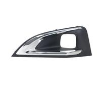 MINJKL Fog Light Grilles Compatible With Peugeot For 4008 5008 1Pair Car Front Bumper Lower Grille Fog Lamp Cover Fog Light Cover Vent Grill Trims