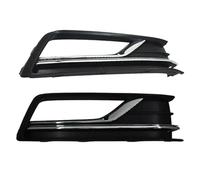 MINJKL Fog Light Grilles Compatible With Vw For Passat B8 2016 2017 Front Bumper Fog Light Cover Front Bumper Fog Lamp Grille Fog Lamp Vent Grille