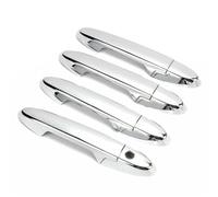 MINJKL Handle Shell Compatible with City 2015 2016 2017 2018 2019 2020 Chrome Car Outside Exterior Side Door Handle Protector Cover Trim