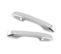 MINJKL Handle Shell Compatible with CR-V 2023 1 Set Exterior Door Handle Cover with Two Holes Car Accessories Silver ABS Plastic