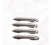 MINJKL Handle Shell Compatible with for Prius50 2016 2017 2018 2019 2020 XW50 XW 50 Styling Accessories Carbon Fiber Car Door Handle Cover(Silver,0 keyless Entry)