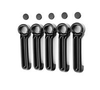 MINJKL Handle Shell Compatible with Jeep for Wrangler JK for Liberty 2008 2009 2010 2011 2012 Outside Exterior 4 Door Handle Car Exterior Door Handle Cove