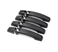 MINJKL Handle Shell Compatible with Land for Rover for Discovery LR4 2010 2011 2012 2013 2014 2015 2016 Car Exterior Door Handle Pull Cover Glossy Black
