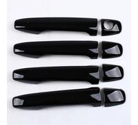 MINJKL Handle Shell Compatible with Subaru for Outback 2012 2013 2014 2015 2016 2017 2018 2019 ABS Glossy Black Car Door Handle Cover Trims