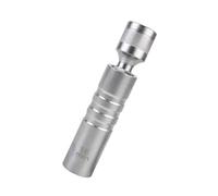 MINJKL Spark Plug Removal Tool Vehicle with Magnetic Thin for Wall Universal Joint for Spark Plug Spanner 12 Angle Flexible Socket Wrench Car Repair Tool(16mm)