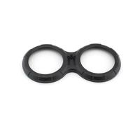 MINJKL Tachometer Case Cover Compatible With TRIUMPH For Thruxton For R 1200 R RS For Speed For Twin Motorcycle Front Speedometer Gauges Trim Frame Cover Visor(Black)